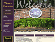 Tablet Screenshot of hiberniaplantation.org